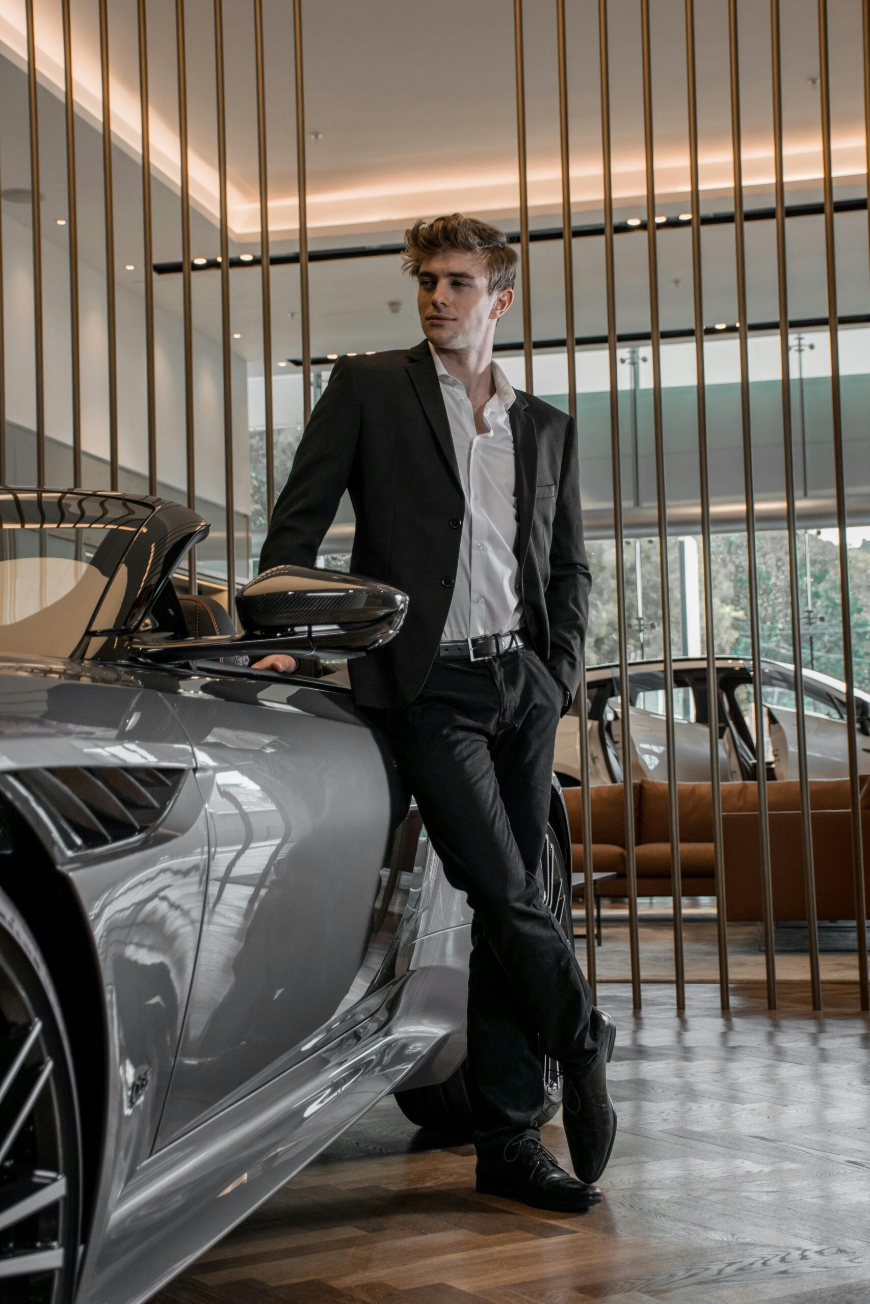 Male Aston Martin Photoshoot
